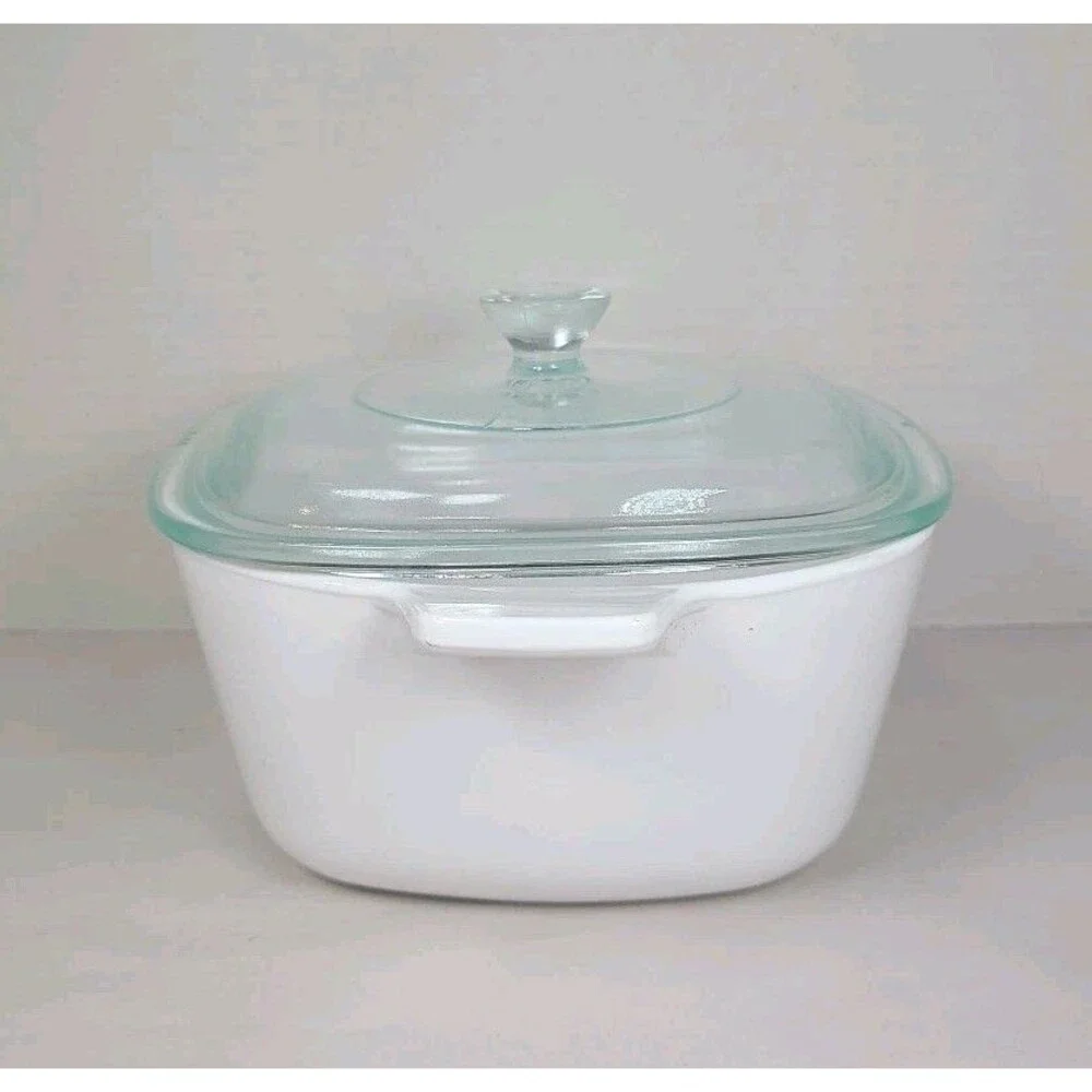 Vintage Corning Ware 1-3/4 QT Blue Cornflower Casserole Dish w/Lid P-1-3/4-B USA